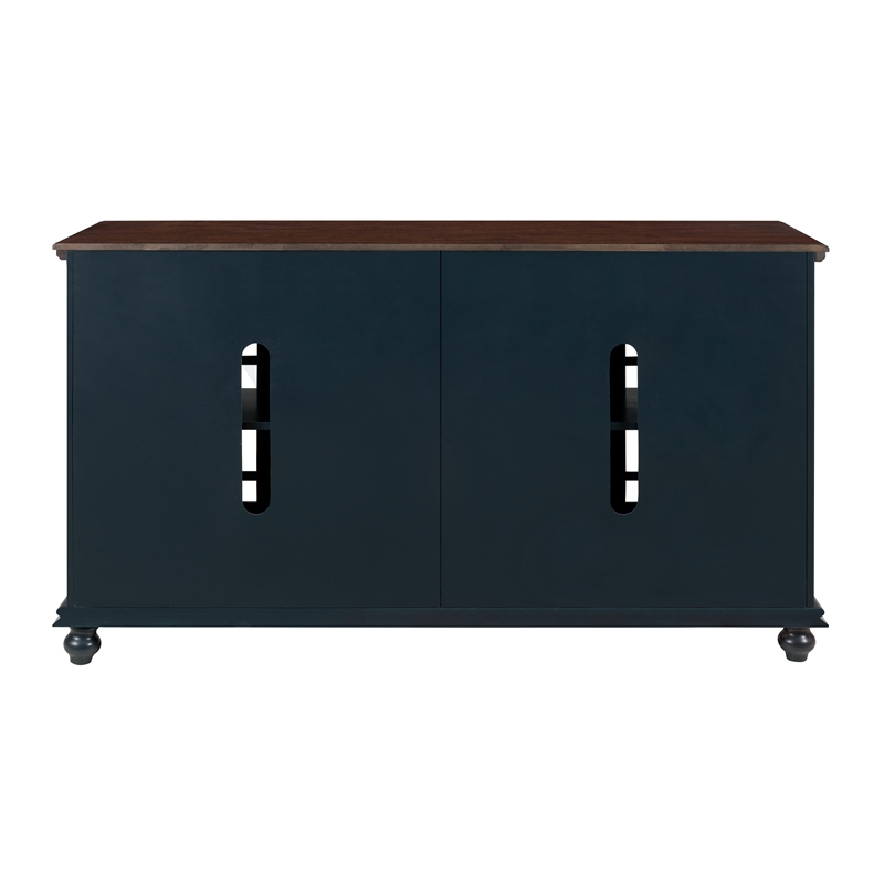 Bowery Hill Traditional Wood TV Stand for TVs up to 63