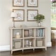 Bowery Hill 6 Cube Organizer in Antique White - Engineered Wood