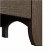 Bowery Hill Tall 5 Shelf Bookcase in Ash Brown - Engineered Wood