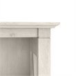 Bowery Hill 5-Shelf Coastal Wood Tall Bookcase in Line White Oak