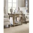 Bowery Hill Rectangluar Living Room End Table in Rustic Finish