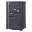 Bowery Hill Metal Gunmetal Gray Chest Rectangular 48