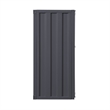Bowery Hill Metal Gunmetal Gray Chest Rectangular 48