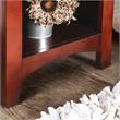 Bowery Hill 1-Drawer Transitional Solid Wood Nightstand in Cherry