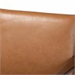 Bowery Hill Modern Walnut Brown Finished Wood Lounge Chair