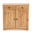 Bowery Hill Engineered Wood Oak Brown Kitchen Cabinet Rectangular Anti-Topple 30.42