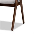 Bowery Hill Mid Century Grey and Walnut Brown Finished Wood 5-Piece Dining Set