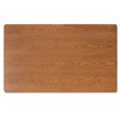 Bowery Hill Beige and Walnut Brown Finished Wood 5-Piece Dining Set