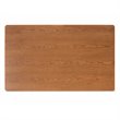 Bowery Hill Beige and Walnut Brown Finished Wood 5-Piece Dining Set