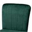 Bowery Hill Green Black and Gold Finished Metal 2-Piece Bar Stool Set