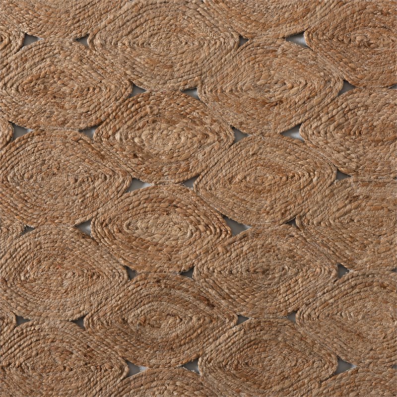 Bowery Hill Modern Handwoven Hemp Area Rug