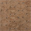 Bowery Hill Modern Handwoven Hemp Area Rug