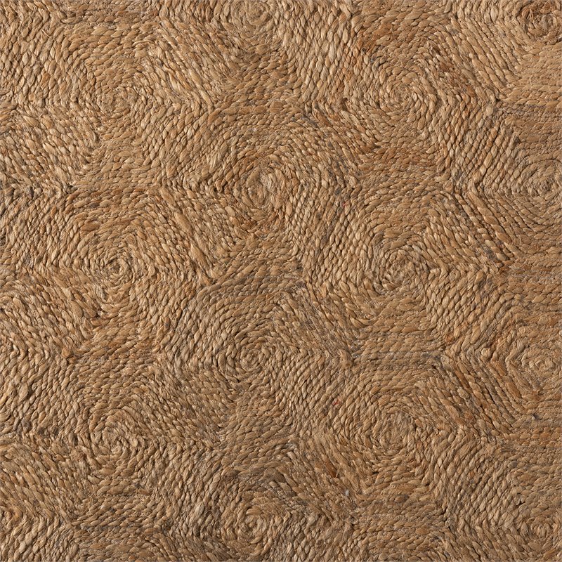 Bowery Hill Contemporary Handwoven Hemp Area Rug