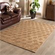 Bowery Hill Contemporary Handwoven Hemp Area Rug