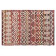 Bowery Hill Contemporary Multi-Colored Handwoven Blend Area Rug