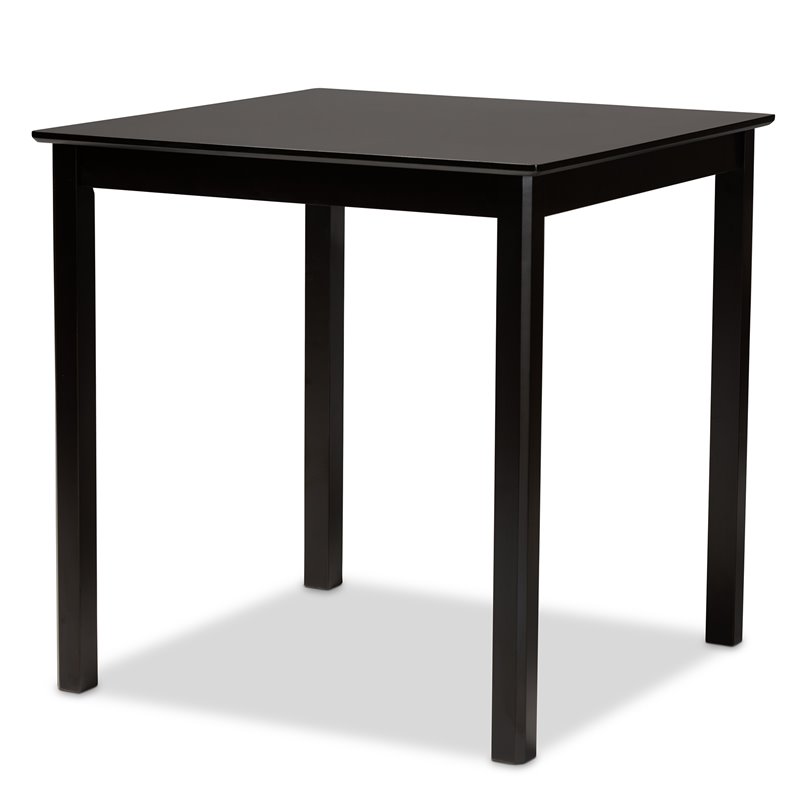 Bowery Hill Dark Brown Finished Wood 5-Piece Pub Set