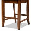 Bowery Hill Walnut Brown Finished Wood 5-Piece Pub Set
