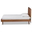 Bowery Hill Brown Finished Wood Twin Size Platform Bed