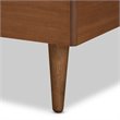 Bowery Hill Brown Finished Wood Twin Size Platform Bed