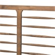 Bowery Hill Brown Finished Wood Queen Size Platform Bed