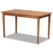 Bowery Hill Brown Finished Wood 3-Piece Dining Nook Set