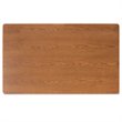 Bowery Hill Brown Finished Wood 3-Piece Dining Nook Set