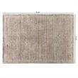 Bowery Hill Contemporary Multi-Colored Hand-Tufted Wool Blend Area Rug
