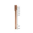 Bowery Hill Walnut Brown Finished Wood Twin Size Platform Bed