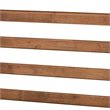 Bowery Hill Walnut Brown Finished Wood Twin Size Platform Bed