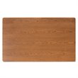 Bowery Hill Grey and Walnut Brown Finished Wood 4-Piece Dining Set