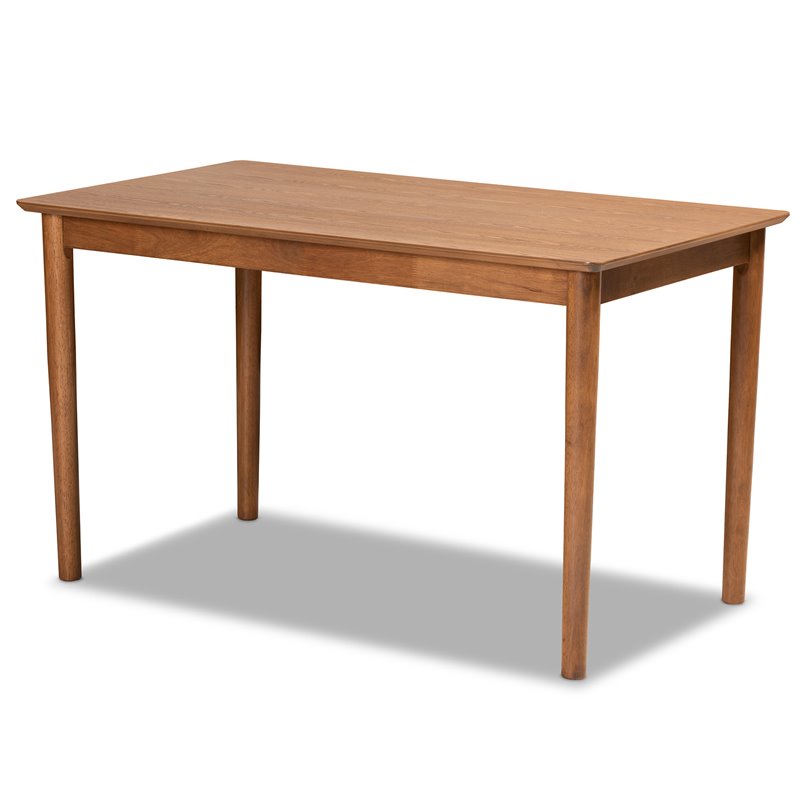 Bowery Hill Grey and Walnut Brown Finished Wood 5-Piece Dining Set