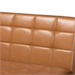 Bowery Hill Tan Walnut Brown Finished Wood 5-Piece Dining Nook Set