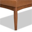 Bowery Hill Tan Walnut Brown Finished Wood 5-Piece Dining Nook Set