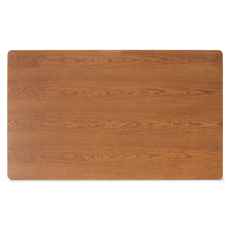 Bowery Hill Tan and Walnut Brown Finished Wood 4-Piece Dining Nook Set