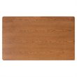 Bowery Hill Tan and Walnut Brown Finished Wood 5-Piece Dining Nook Set