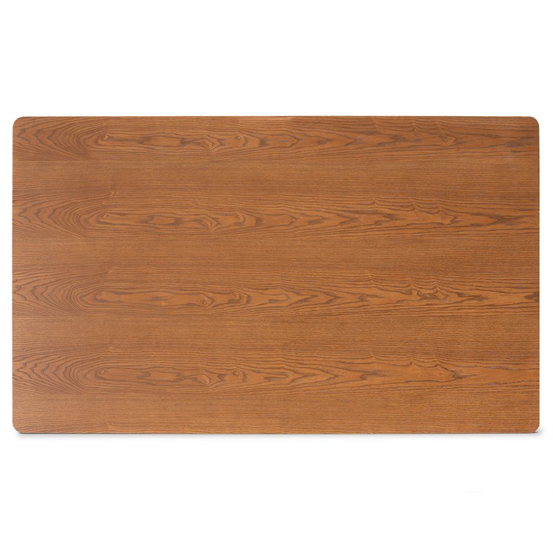 Bowery Hill Dark Brown and Brown Finished Wood 5-Piece Dining Nook Set