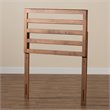 Bowery Hill Walnut Finished Wood Twin Size Headboard