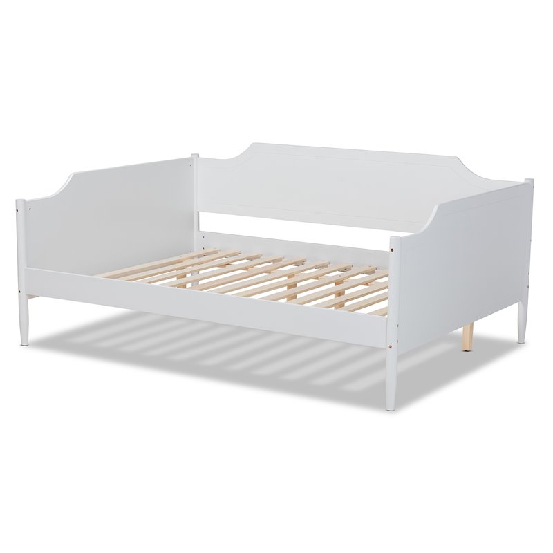 Bowery Hill White Finished Wood Full Size Daybed