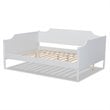 Bowery Hill White Finished Wood Full Size Daybed