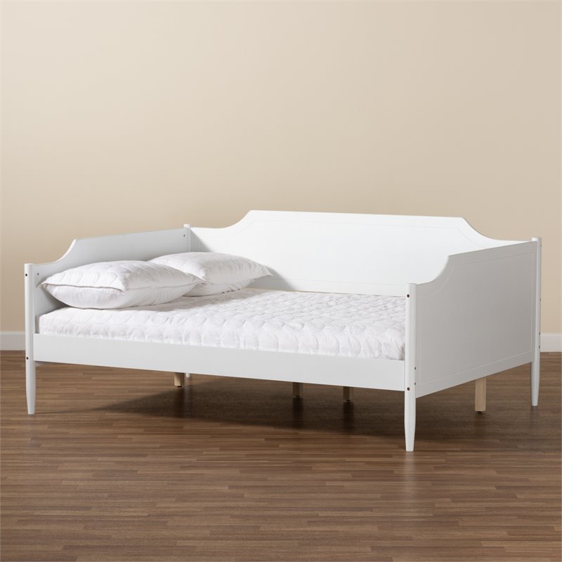 Bowery Hill White Finished Wood Full Size Daybed