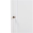 Bowery Hill Modern White Finished Wood Bathroom Storage Cabinet
