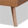Bowery Hill Walnut Brown Finished Wood Full Size Platform Bed