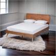 Bowery Hill Walnut Brown Finished Wood Full Size Platform Bed