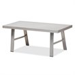 Bowery Hill Modern Blue Grey Brown Finished Patio Lounge Set