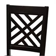 Bowery Hill Dark Brown Finished Wood 7-Piece Dining Set