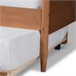 Bowery Hill Ash Walnut Finished Wood Full Size Daybed with Trundle