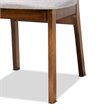 Bowery Hill Grey Walnut Brown Finished Wood 5-Piece Dining Set