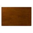 Bowery Hill Sand Walnut Brown Finished Wood 5-Piece Dining Set