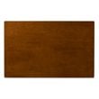 Bowery Hill Walnut Brown Finished Wood 5-Piece Dining Set