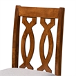 Bowery Hill Contemporary Grey and Brown Finished Wood 2-Piece Counter Stool Set